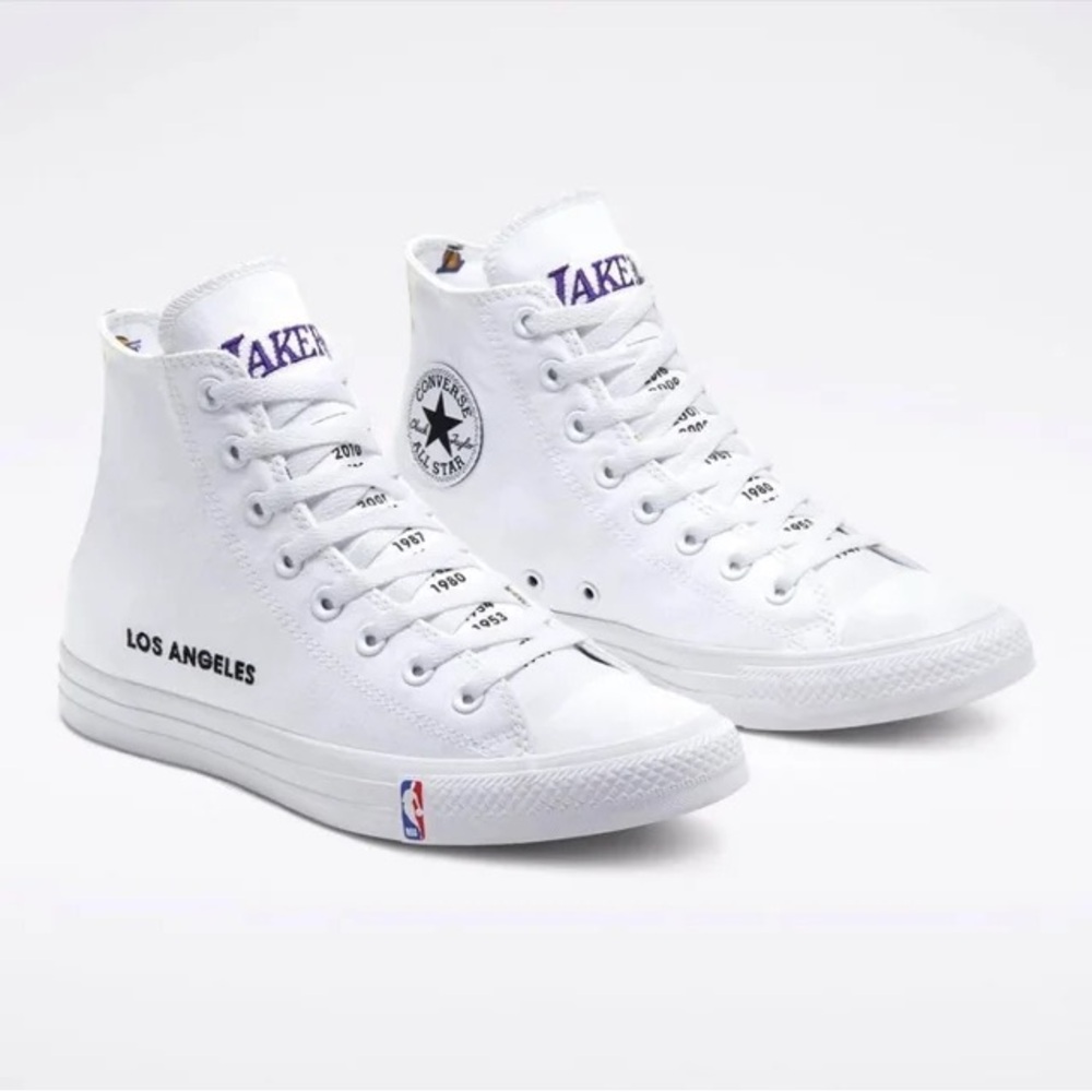 NBA x Converse Chuck Taylor All Star High 'Los Angeles Lakers' iD, Size 7